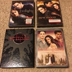 DONATED Special editions Twilight series DVDs